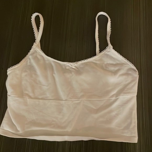 PacSun Tops - white cropped tank top